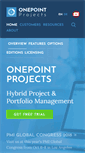 Mobile Screenshot of onepoint-projects.com